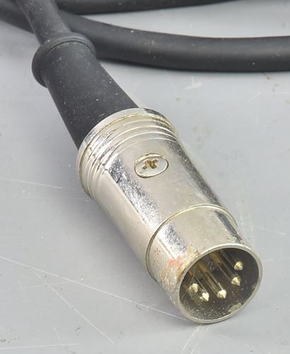 various-6 long 5-pin DIN metal plug cables 